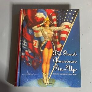 Taschen The Great American Pin-Up Book - Red, Blue, Gold